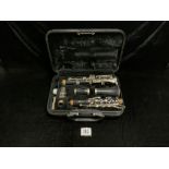 A YAMAHA 250 CLARINET IN CASE.