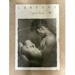 A 1980'S PHOTOGRAPHIC POSTER ENTITLED L'ENFANT BY SPENCER ROWELL; 60X90 CMS.