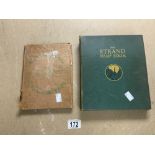 STRAND STAMP ALBUM OF GB AND WORLD STAMPS AND A ROYAL MAIL STAMP ALBUM.