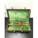 VINTAGE SELMER TRUMPET DISTRIBUTED BY CADET CASED