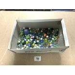 A COLLECTION OF MARBLES.