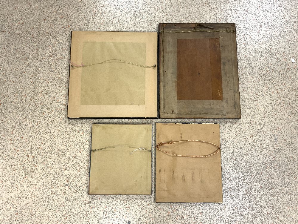 FOUR EARLY FRAMED AND GLAZED SAMPLERS FROM 1813 ONWARDS LARGEST 41 X 33CM - Image 4 of 4