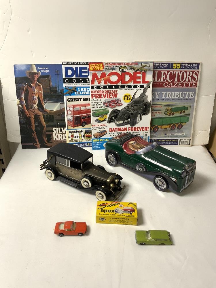 MODERN VW CAMPER RECTANGULAR CERAMIC WALL PLAQUE, 2 MATCHBOX CARS, MATCHBOX CATOLOGUES AND OTHER - Image 5 of 5