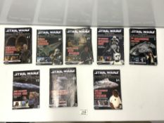 QUANTITY OF STAR WARS MAGAZINES, THE OFFICIAL STARSHIPS AND VEHICLES COLLECTION.