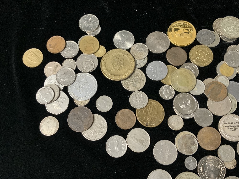 A QUANTITY OF MIXED USED COINAGE. - Image 4 of 6