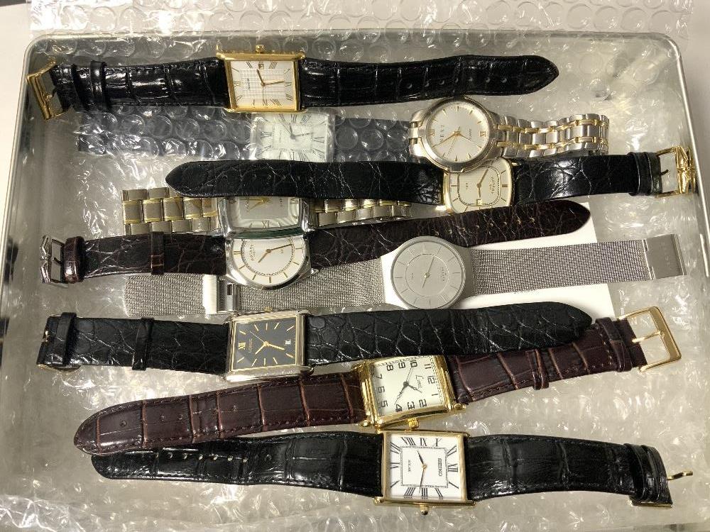 LARGE QUANTITY OF WATCHES WITH CASES SEKONDA, ACCURIST AND MORE - Image 4 of 6