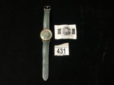 BULOVA ACCUTRON SPACE VIEW 1970s TUNING FORK GENTS WRISTWATCH, (WORKING AND KEEPING TIME SINCE