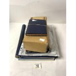 A SMALL STAMP ALBUM, GB AND OTHER, ALBUM OF MIXED WORLD STAMPS, LATIN AMERICAN AND QUANTITY OF LOOSE