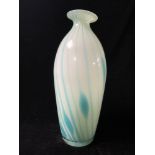 ART GLASS VASE BY - INNO VATOR, 33 CMS.