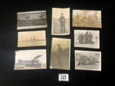 PHOTOGRAPHIC MILITARY POSTCARDS.