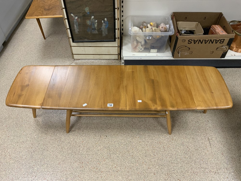 ERCOL DROP END COFFEE TABLE