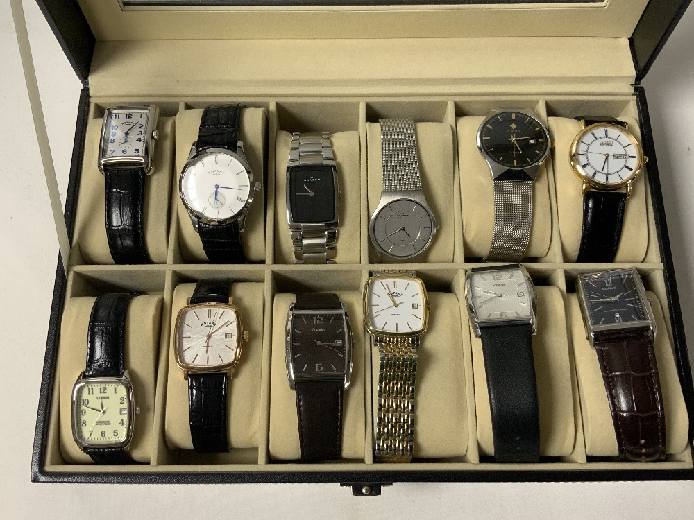 LARGE QUANTITY OF WATCHES WITH CASES SEKONDA, ACCURIST AND MORE - Image 6 of 6