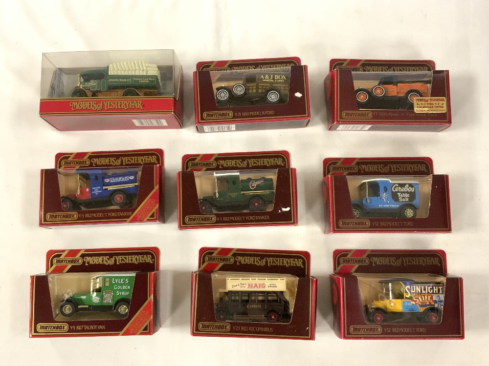 LARGE QUANTITY MATCHBOX MODELS OF YESTERYEAR COMMERCIAL VEHICLES, STEAM WAGONS, BUSES AND MANY - Image 4 of 4