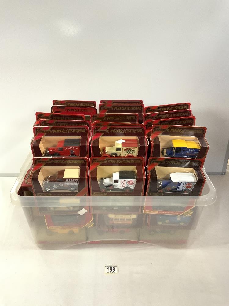 LARGE QUANTITY MATCHBOX MODELS OF YESTERYEAR COMMERCIAL VEHICLES, STEAM WAGONS, BUSES AND MANY - Image 2 of 4