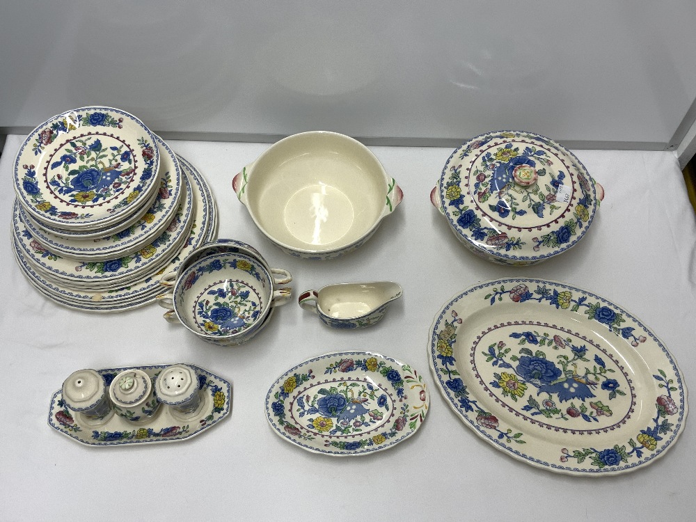 MASONS REGENCY PATTERN PART DINNER SET. - Image 2 of 5