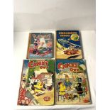 SEVEN 1950s ANNUALS INCLUDES - PLAYWAYS ENID BLYTON, KNOCKOUT, 2 RAINBOW AND 3 CHICKS OWN.