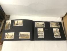 A PHOTOGRAPH ALBUM - POMPEI, VESUVIUS AND MORE.