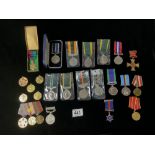 A QUANTITY OF REPRODUCTIO AND OTHER MEDALS, INCLUDES NATIONAL SERVICE MEDAL, PAKISTAN MEDALS,