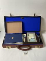 CASED MASONIC REGALIA