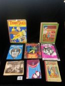 1935 AND 1938 ANNUALS; TEDDY TAILS AND JAPHET & HAPPYS, A 1969 MONKEES MONTHLY, THE ADVENTURES OF