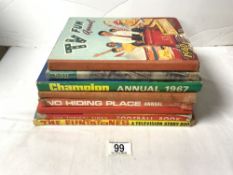 1960s ANNUALS INCLUDES CHAMPION AND A LATER FLINTSTONES ANNUAL.