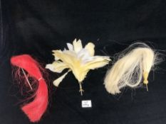 FEATHERS AND HORSE HAIR PLUMES