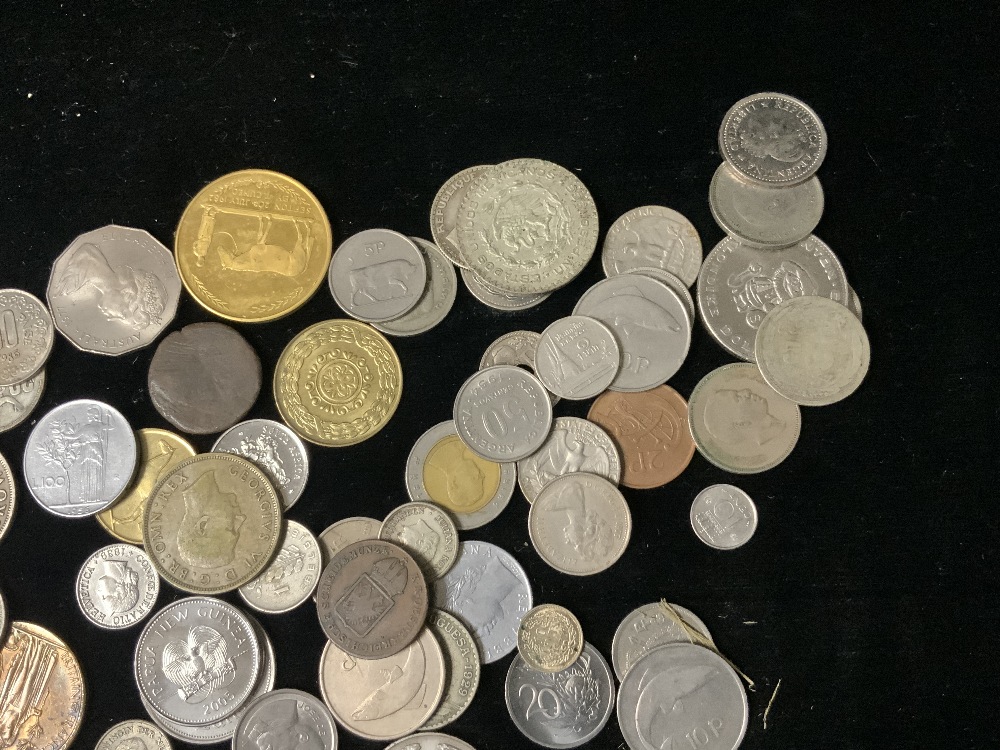 A QUANTITY OF MIXED USED COINAGE. - Image 3 of 6