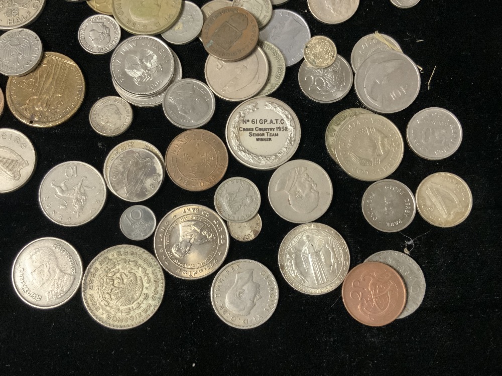 A QUANTITY OF MIXED USED COINAGE. - Image 2 of 6