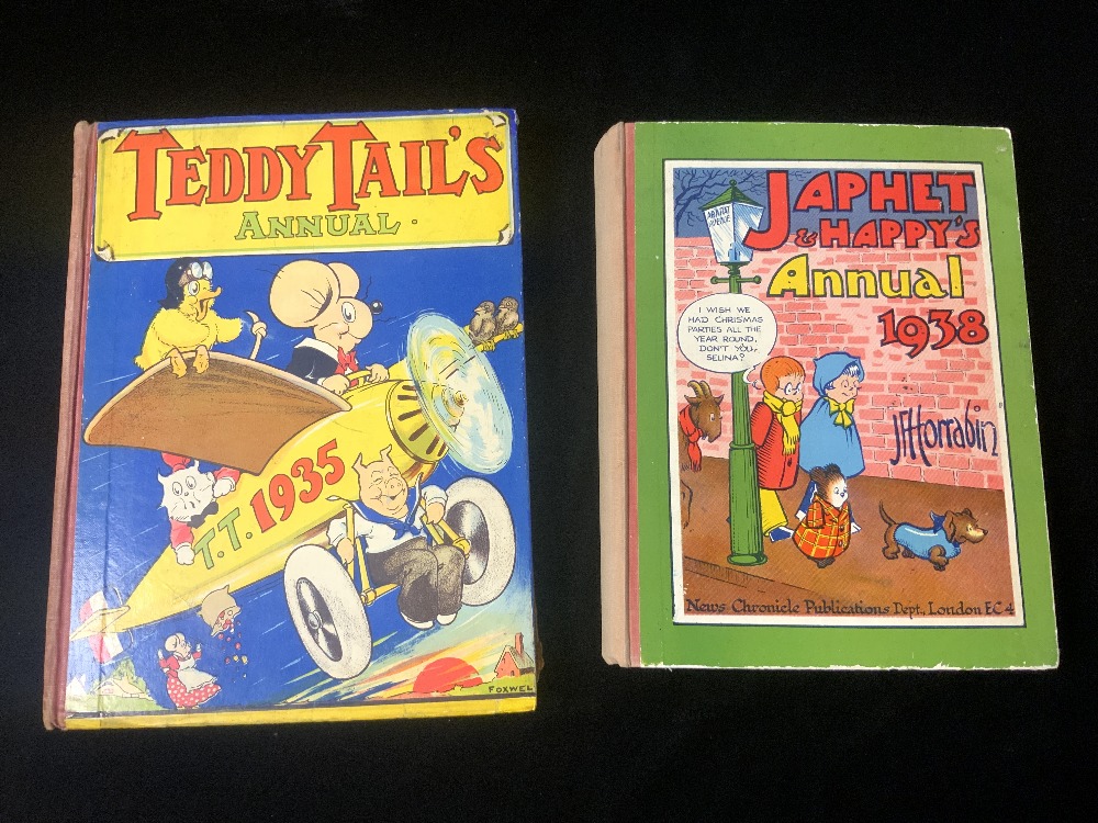 1935 AND 1938 ANNUALS; TEDDY TAILS AND JAPHET & HAPPYS, A 1969 MONKEES MONTHLY, THE ADVENTURES OF - Image 5 of 5