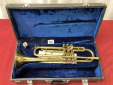 CASED BRASS TRUMPET LARK MADE IN CHINA