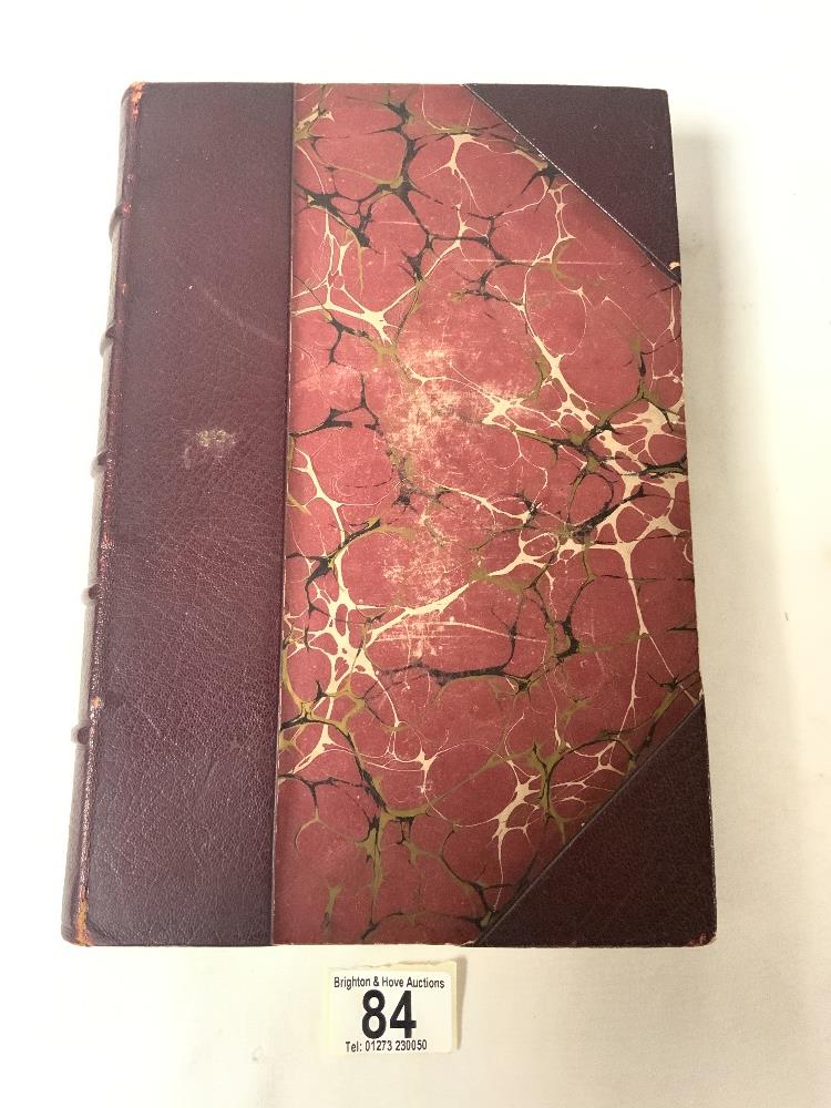 LEATHER BOUND BOOK - BRIGHTON AND ITS COACHES BY WILLIAM C.A. BLEW; 1894. - Image 2 of 4