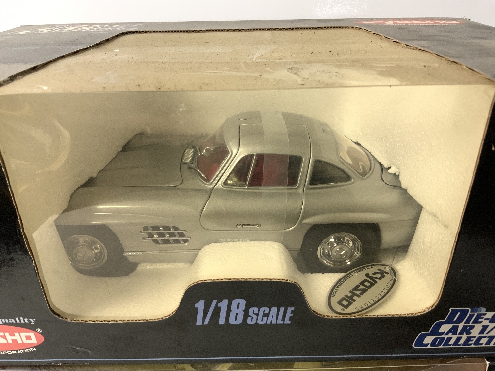 MAISTO ASSEMBLY LINE DIE-CAST METAL MODEL KIT AND A KYOSHO 1/18 SCALE DIE-CAST MERCEDES BENZ. - Image 2 of 5
