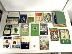 THE CRICKETER SPRING ANNUALS FROM 1950s/1960s, CRICKET TOUR HANDBOOKS, HARDBACK BOOK - THE