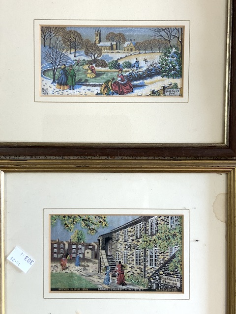 PAIR OF SMALL WATERCOLOURS OF LAKE SCENES SIGNED STEDMAN 1918; 12.5X7.5 CMS, A PAIR OF SMALL - Image 3 of 4