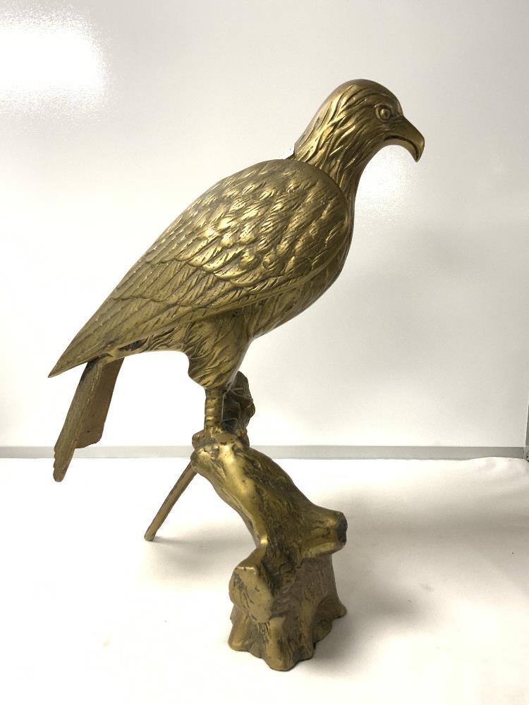 A BRASS MODEL OF AN EAGLE; 39 CMS. - Image 4 of 4