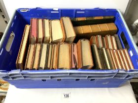 QUANTITY OF LEATHER BOUND BOOKS INCLUDES GOOD HOUSEKEEPING
