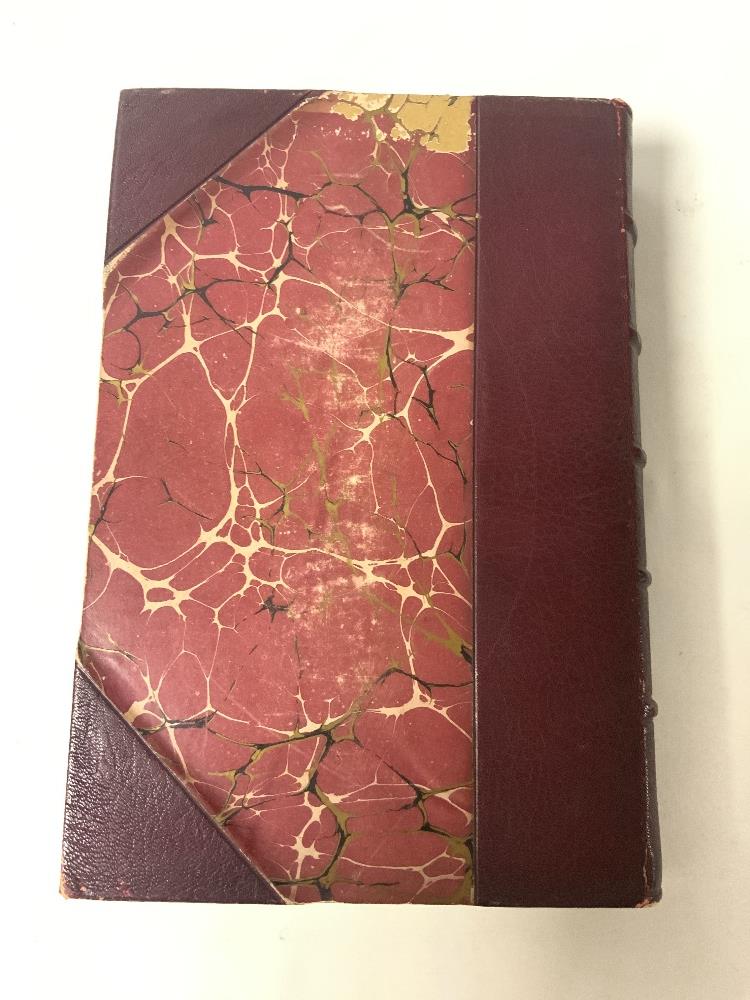 LEATHER BOUND BOOK - BRIGHTON AND ITS COACHES BY WILLIAM C.A. BLEW; 1894. - Image 3 of 4