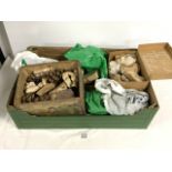 QUANTITY ANIMAL BONES, SKULL, FOSSILS AND OTHER.
