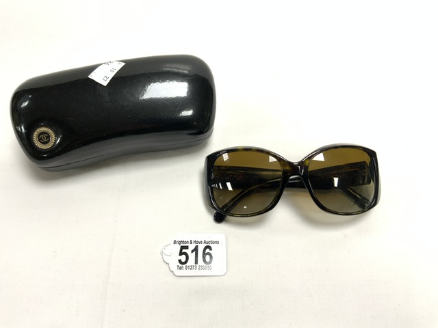 GENUINE CHANEL SUNGLASSES WITH CASE ( 5227-H C714/T5 58018 135 2P SERIAL NUMBERS )