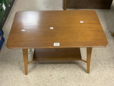 VINTAGE TWO TIER COFFEE TABLE BY VANSONS
