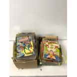 QUANTITY OF CLASSICS ILLUSTRATED COMIC STORIES, SUPERMAN COMIC AND OTHERS.
