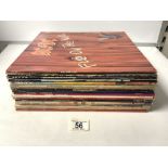 QUANTITY OF 33 RPM RECORDS - ROLLING STONES, JEFFERSON STAR SHIP, AC/DC AND MORE.