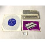 A VINTAGE STYLOPHONE WITH BOOKLET AND RECORD. [ WORKING ]