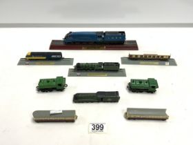 MATCHBOX AND DINKY VINTAGE TRAINS AND CARRIAGES AND MORE