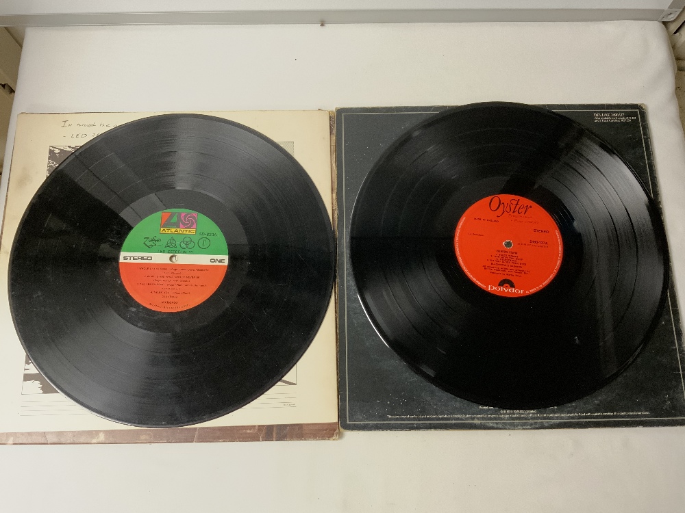 QUANTITY OF 33 RPM RECORDS - BOB DYLAN, BLACK SABBATH, DEEP PURPLE AND MORE. ALSO INCLUDES LASER - Image 4 of 4