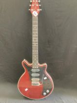 BURNS TRI-SONIC ELECTRIC GUITAR ( BRIAN MAY ) BHM 5589 MADE IN KOREA NO CASE