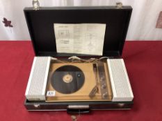 EUROPHON STEREO PORTABLE RECORD PLAYER