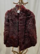 A FUR JACKET.