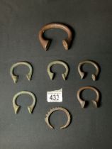 ANTIQUE BRONZE SLAVE BANGLES