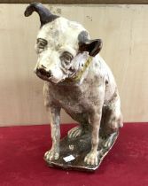 HIS MASTERS VOICE CERAMIC DOG 36CM